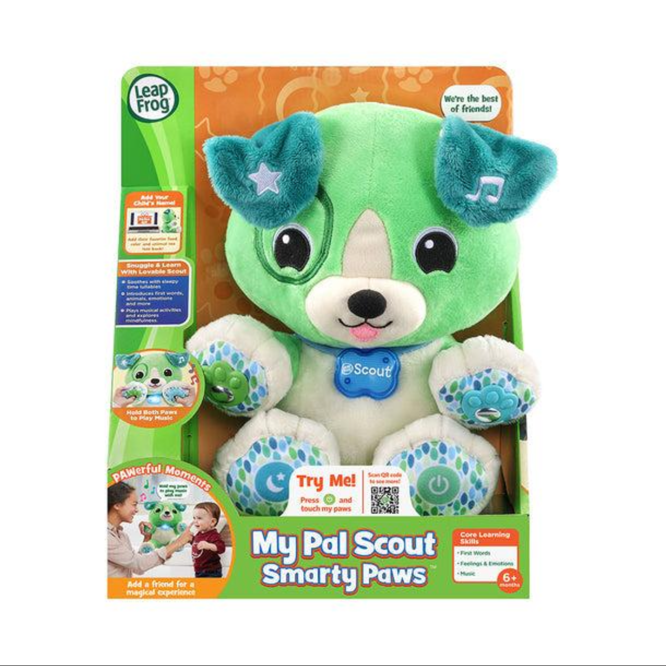 LeapFrog My Pal Scout Smarty Paws Interactive Plush